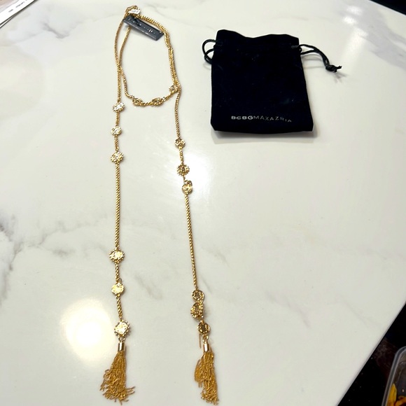 BCBGMaxAzria Jewelry - AUTHENTIC - BCBG MAXAZRIA Tassel Necklace. - NEW WITH TAGS